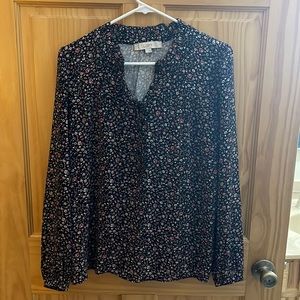 Loft Floral Blouse - Small